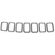 Purchase Top-Quality Grille Molding by SHERMAN PARTS - 088A-98MU pa1