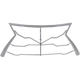 Purchase Top-Quality Grille Molding by SHERMAN PARTS - LXRX3516-98MQ-0 pa3
