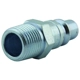 Purchase Top-Quality H-Style 3/8" (M) NPT x 3/8" 67 CFM Steel Quick Coupler Plug in Box Package by MILTON INDUSTRIES INC - 1837 pa2