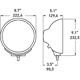 Purchase Top-Quality HELLA - 7560361 - Halogen Driving Light pa2