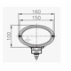 Purchase Top-Quality Halogen Work Light by HELLA - H15161007 pa4
