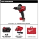 Purchase Top-Quality MILWAUKEE - 2904-22 - Hammer Drill/Driver Kit pa8