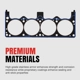 Purchase Top-Quality Head Gasket by FEL-PRO - 520SD pa9