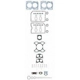 Purchase Top-Quality Head Gasket Set by FEL-PRO - HS26167PT3 pa3