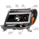 Purchase Top-Quality ANZO USA - 111517 - Projector Headlights pa4