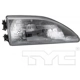 Purchase Top-Quality Headlight Assembly by TYC - 20-3076-00 pa21