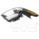 Purchase Top-Quality Headlight Assembly by TYC - 20-5695-01 pa11