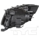 Purchase Top-Quality Headlight Assembly by TYC - 20-6433-00 pa15