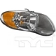 Purchase Top-Quality Headlight Assembly by TYC - 20-6635-00 pa12