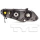 Purchase Top-Quality Headlight Assembly by TYC - 20-6734-01-9 pa8