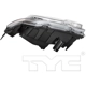 Purchase Top-Quality Headlight Assembly by TYC - 20-6877-00 pa5