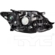 Purchase Top-Quality Headlight Assembly by TYC - 20-9542-00-9 pa8