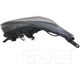 Purchase Top-Quality Headlight Assembly by TYC - 20-9931-00-9 pa2