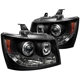 Purchase Top-Quality SPYDER - 5009647 - Halo Projector Headlights with Parking LEDs pa1