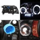 Purchase Top-Quality SPYDER - 5009784 - LED Halo Projector Headlights pa2