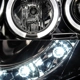 Purchase Top-Quality SPYDER - 5011923 - Halo Projector Headlights with Parking LEDs pa5