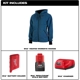 Purchase Top-Quality Heated Hoodie by MILWAUKEE - 336BL-21S pa3