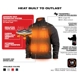 Purchase Top-Quality MILWAUKEE - 204B-212X - Heated Jacket pa8