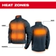 Purchase Top-Quality MILWAUKEE - 204BL-21M - M12 Heated Toughshell Jacket pa2