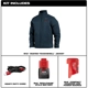 Purchase Top-Quality MILWAUKEE - 204BL-21M - M12 Heated Toughshell Jacket pa3