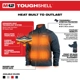 Purchase Top-Quality MILWAUKEE - 204BL-21M - M12 Heated Toughshell Jacket pa4