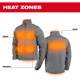 Purchase Top-Quality MILWAUKEE - 204G-20L - Heated Jacket pa8