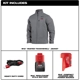 Purchase Top-Quality MILWAUKEE - 204G-212X - Heated Jacket pa3