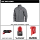 Purchase Top-Quality MILWAUKEE - 204G-21L - Heated Jacket pa3