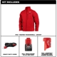 Purchase Top-Quality MILWAUKEE - 204R-21L - Heated Jacket pa4