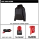 Purchase Top-Quality MILWAUKEE - 205G-21L - Heated Jacket pa5