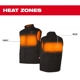 Purchase Top-Quality MILWAUKEE - 305B-20L - Heated Axis Vests pa2