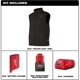 Purchase Top-Quality MILWAUKEE - 305B-21XL - Heated Axis Vests pa4