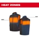 Purchase Top-Quality MILWAUKEE - 305BL-202X - Heated Axis Vests pa4