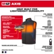 Purchase Top-Quality MILWAUKEE - 305BL-202X - Heated Axis Vests pa6