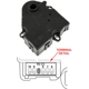 Purchase Top-Quality GLOBAL PARTS DISTRIBUTORS - 1712065 - HVAC Heater Blend Door Actuator pa1