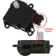 Purchase Top-Quality Heater Blend Door Or Water Shutoff Actuator by GLOBAL PARTS DISTRIBUTORS - 1712291 pa4