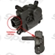 Purchase Top-Quality Heating Ventilation & Air Conditioning Mode Door Actuator by GLOBAL PARTS DISTRIBUTORS - 1712235 pa1