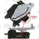 Purchase Top-Quality Heating Ventilation & Air Conditioning Mode Door Actuator by GLOBAL PARTS DISTRIBUTORS - 1712334 pa1