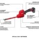 Purchase Top-Quality MILWAUKEE - 2533-21 - 8" Hedge Trimmer pa21