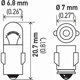 Purchase Top-Quality High Beam Indicator by HELLA - 3898TB pa6