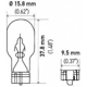 Purchase Top-Quality Lumière de frein surélevé (lot de 10) par HELLA - 912 pa12