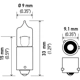 Purchase Top-Quality Lumière de frein surélevé par HELLA - H21W pa1