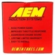 Purchase Top-Quality Kit d'admission de filtre à air haute performance de AEM INDUCTION - 21-687C pa4