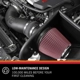 K & N ENGINEERING - 57-1532 - High Performance Air Filter Intake Kit pa8