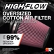 Purchase Top-Quality High Performance Air Filter Intake Kit by K & N ENGINEERING - 69-0025TP pa5