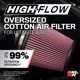 Purchase Top-Quality Kit d'admission de filtre à air haute performance de K & N ENGINEERING - 77-2593KC pa2