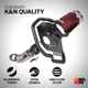 Purchase Top-Quality Kit d'admission de filtre à air haute performance de K & N ENGINEERING - 77-2593KC pa4