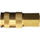 Purchase Top-Quality HIGHFLOWPRO™ V-Style 1/4" (F) NPT x 1/4" 74 CFM Quick Coupler Body, 10 Pieces by MILTON INDUSTRIES INC - 764 pa1