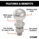 Purchase Top-Quality Hitch Ball by CURT MANUFACTURING - 40053 pa3