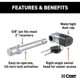 Purchase Top-Quality Hitch Pin Lock by CURT MANUFACTURING - 23510 pa5